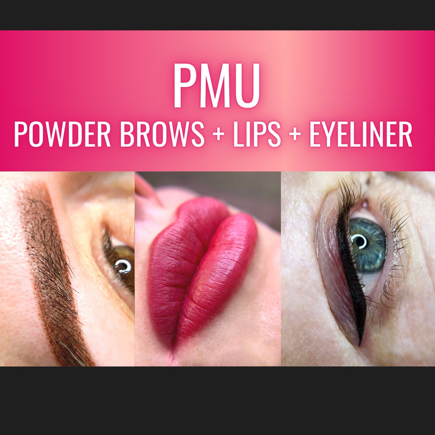 LIVE TRAINING PMU Brows + Lips + Eyeliner